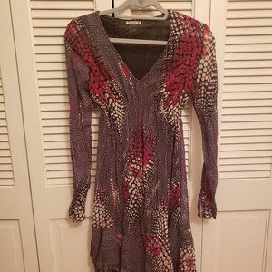 Habana Grey, Red and White Polkadot Dress